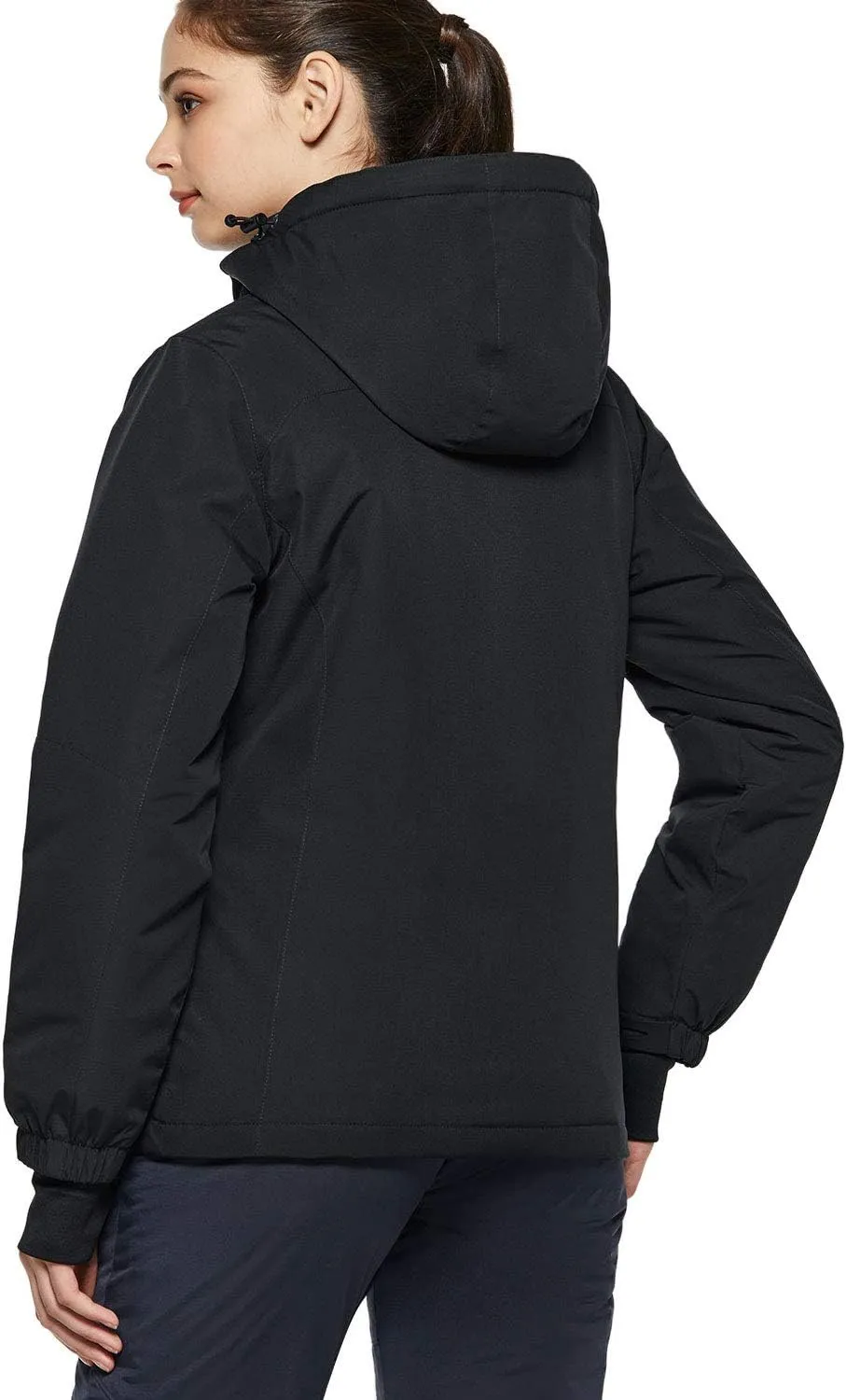 TSLA Women's Winter Ski Jacket, Waterproof Warm Insulated Snow Coats, Cold Weather Windproof Snowboard Jacket with Hood