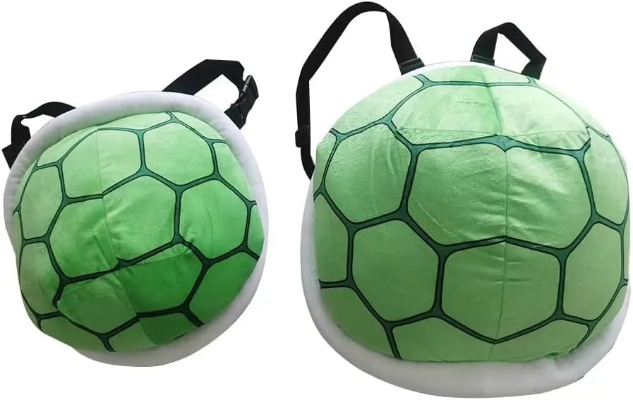 Turtle Shell Costumes Backpack Costume Plush Funny Cosplay Dress for Halloween Holiday Party for Adult,Teens