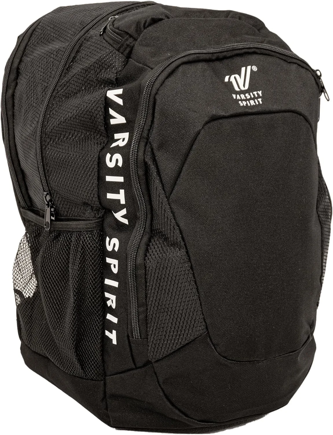 Varsity Spirit Cheer Backpack for Cheerleaders and Athletes - Durable, Spacious with Extra Pockets for Uniforms, Dance Gear & Gym Essentials - Versatile Cheerleading Bag for Practice & Travel - Black