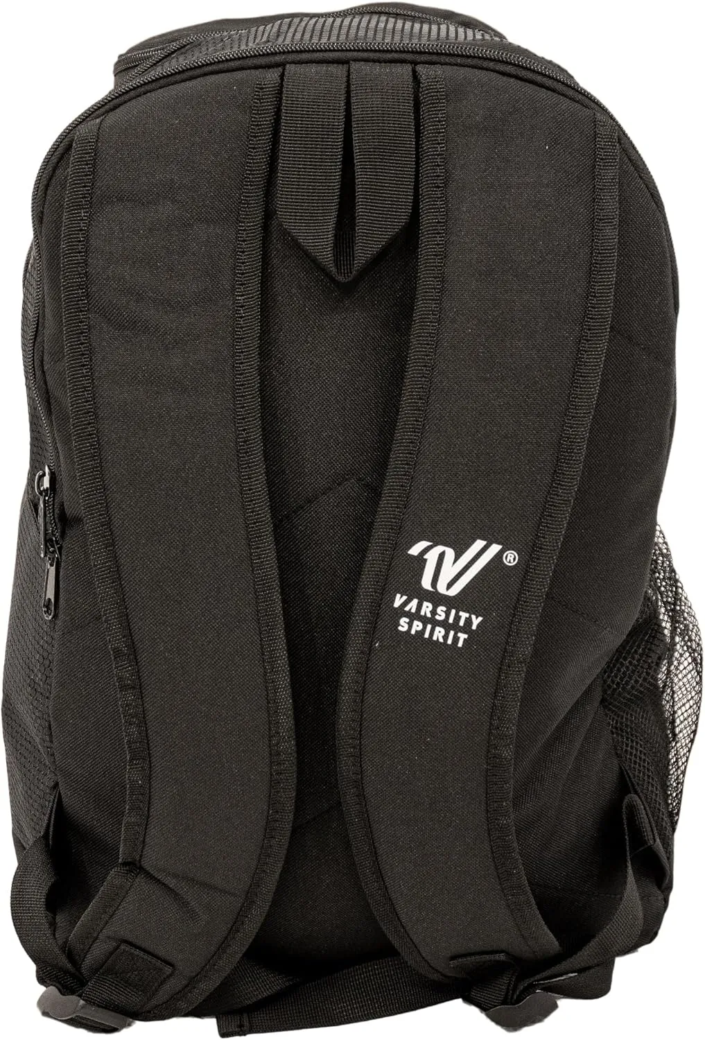 Varsity Spirit Cheer Backpack for Cheerleaders and Athletes - Durable, Spacious with Extra Pockets for Uniforms, Dance Gear & Gym Essentials - Versatile Cheerleading Bag for Practice & Travel - Black