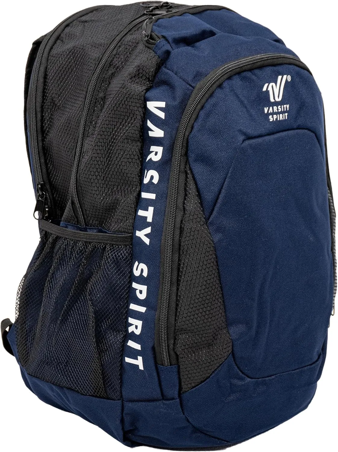 Varsity Spirit Cheer Backpack for Cheerleaders and Athletes - Durable, Spacious with Extra Pockets for Uniforms, Dance Gear & Gym Essentials - Versatile Cheerleading Bag for Practice & Travel - Navy