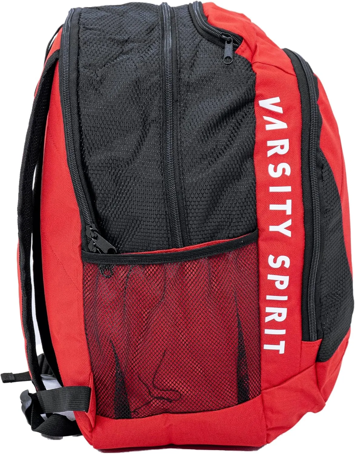 Varsity Spirit Cheer Backpack for Cheerleaders and Athletes - Durable, Spacious with Extra Pockets for Uniforms, Dance Gear & Gym Essentials - Versatile Cheerleading Bag for Practice & Travel - Red