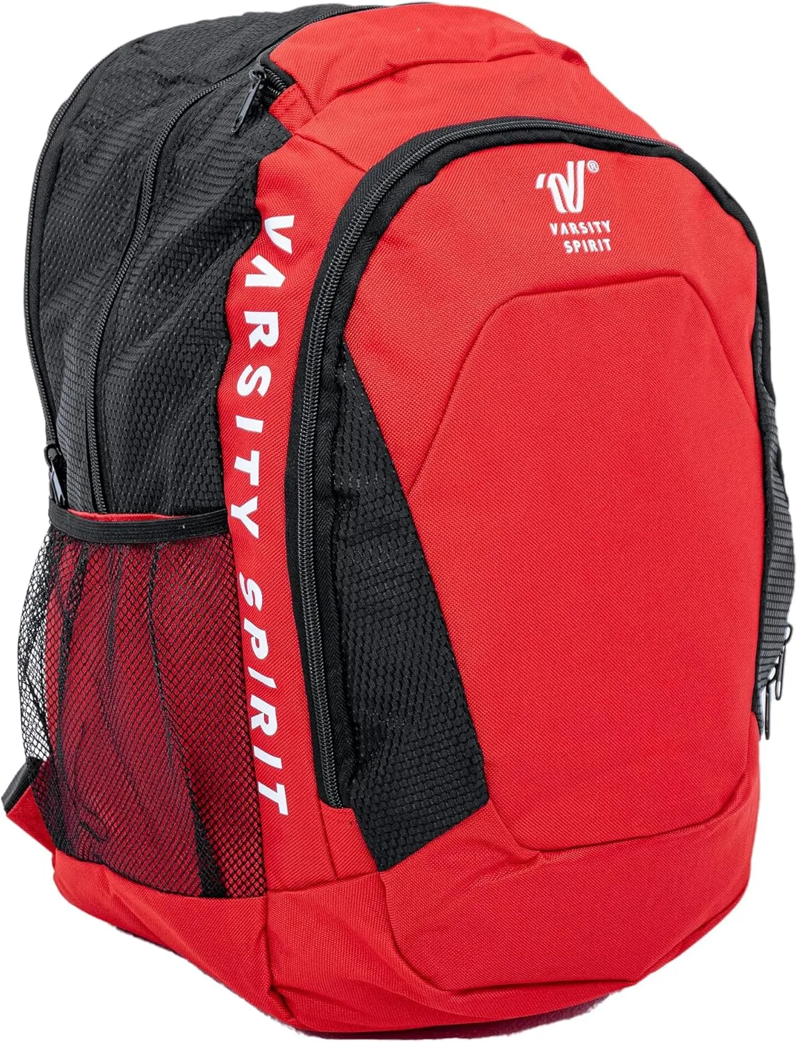 Varsity Spirit Cheer Backpack for Cheerleaders and Athletes - Durable, Spacious with Extra Pockets for Uniforms, Dance Gear & Gym Essentials - Versatile Cheerleading Bag for Practice & Travel - Red