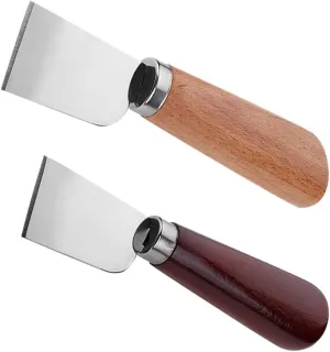 Veemoon Leather Cutters Set 2pcs Trimming Knife for Leather for DIY Craft Wallet Making and Handbag Projects