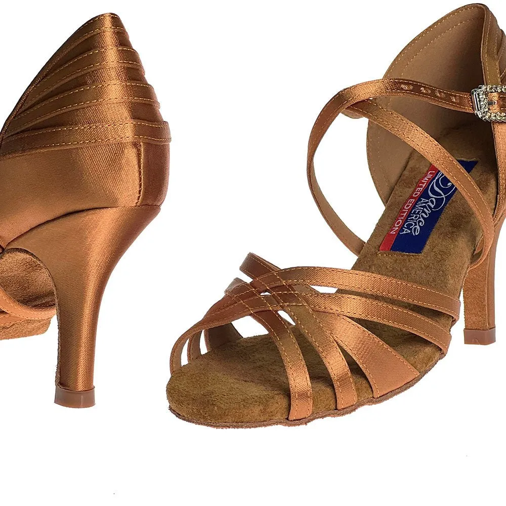Vegas Tan Satin