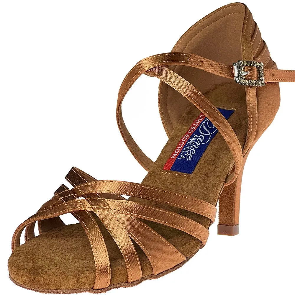 Vegas Tan Satin