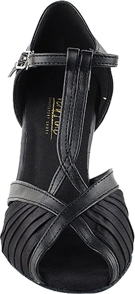 Very Fine Women's Ballroom Dance Shoes Tango Wedding Salsa Shoes 2707EBB Comfortable Dance Shoes 2.5" [Bundle of 5]