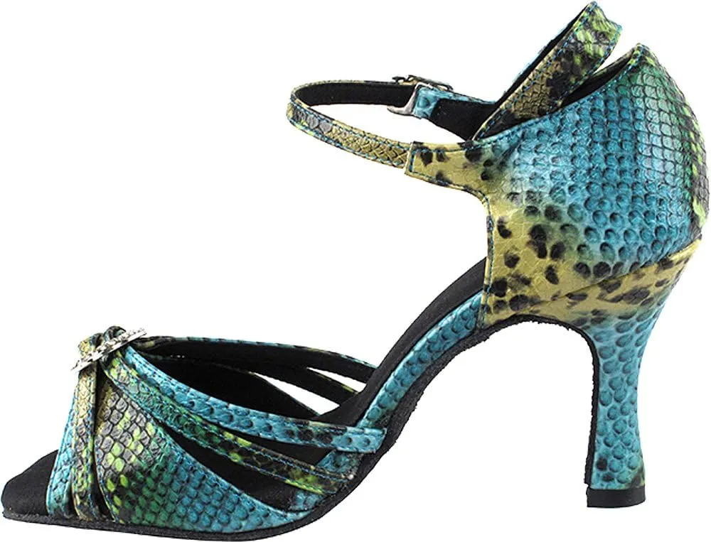 Very Fine Women's Ballroom Dance Shoes Tango Wedding Salsa Shoes Sera1154EB Comfortable Dance Shoes 3"[Bundle of 5]