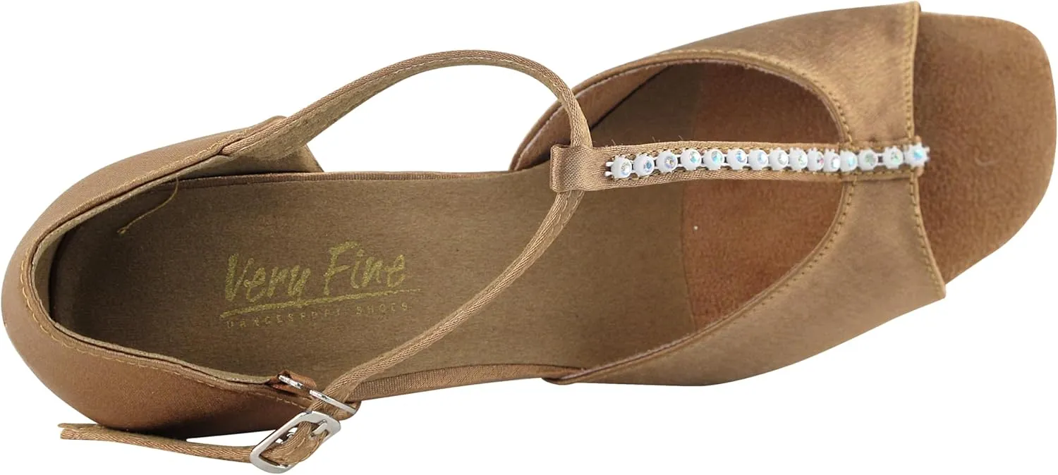 Very Fine Women's Dance Shoe Clc1609 Ballroom Latin Salsa Tango Bachata