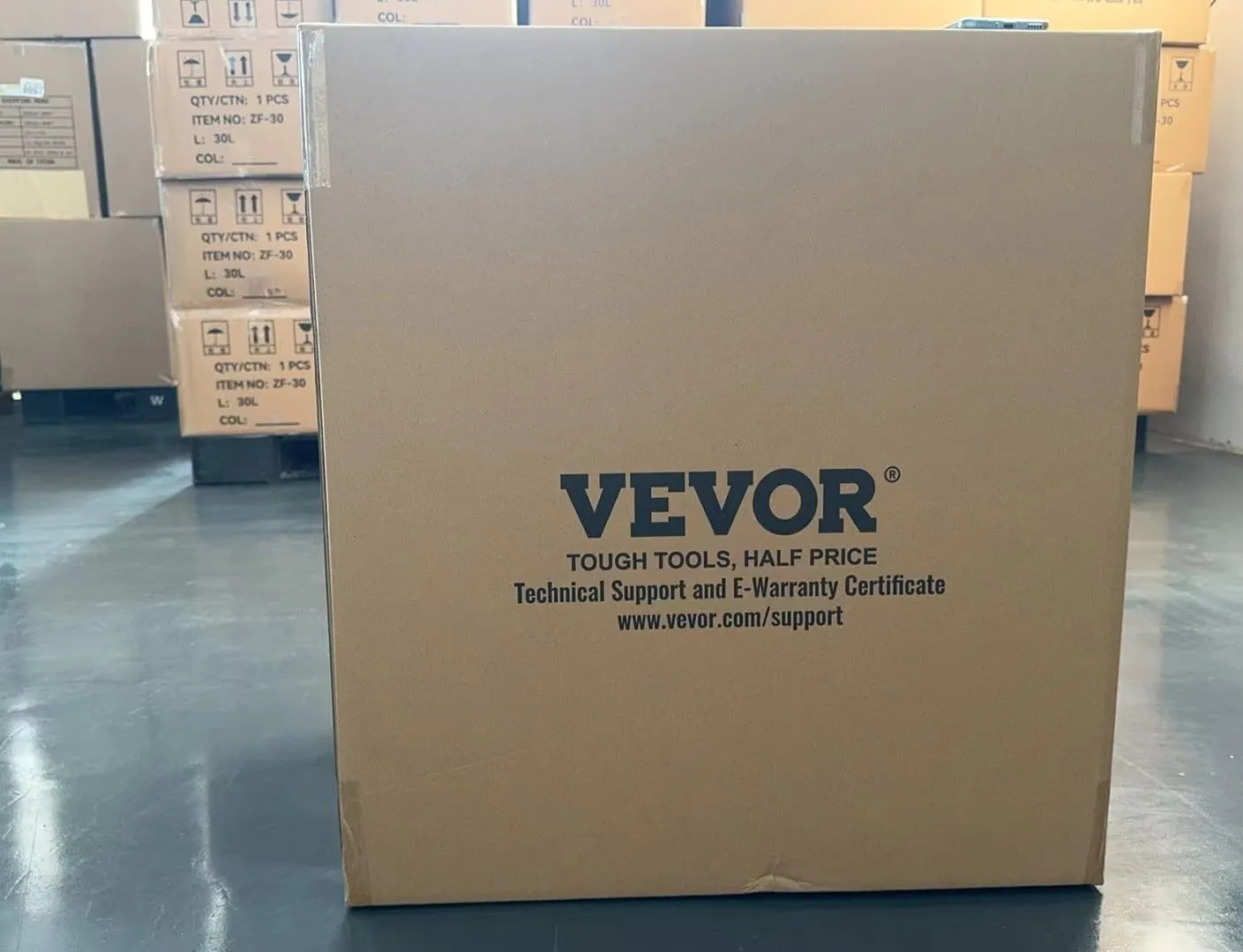 VEVOR Insulated Food Pan Carrier, 95 Qt Hot Box for Catering, LLDPE Food Box Carrier w/One-Piece Buckle, Front Loading Food Warmer w/Handles, End Loader w/Wheels for Restaurant, Canteen, etc. Blue
