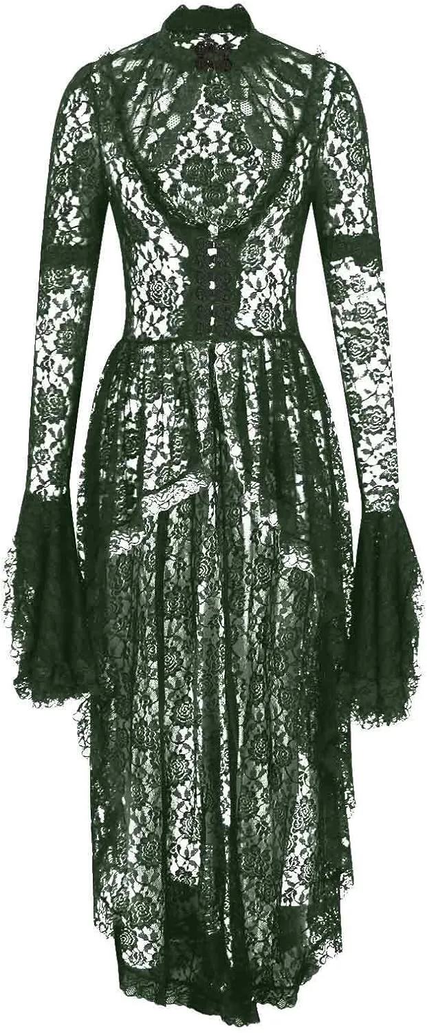 Victorian Dress for Women Retro Medieval Renaissance Corset Dress 18 Century Vampire Fairy Dresses Halloween Costumes