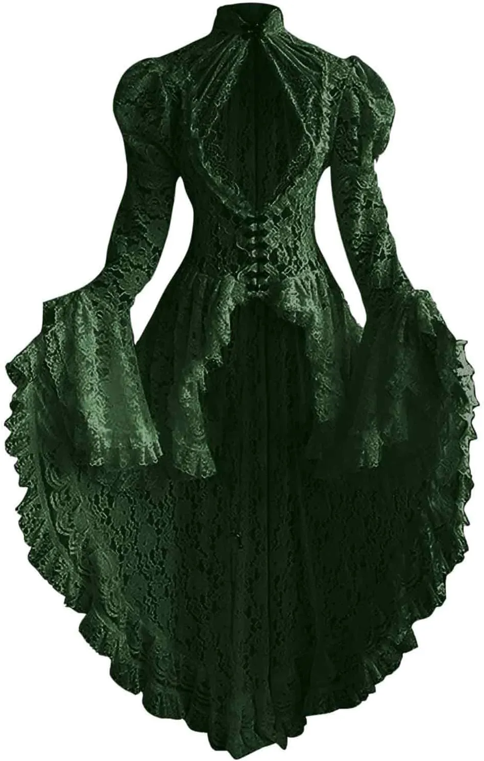Victorian Dress for Women Retro Medieval Renaissance Corset Dress 18 Century Vampire Fairy Dresses Halloween Costumes