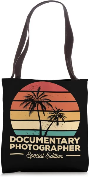 Vintage Documentary Photographer Photography Tote Bag