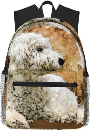 Vintage Goldendoodle Dog Lightweight Packable Backpack Travel Casual Hiking Daypack Foldable Backpack For Men Women