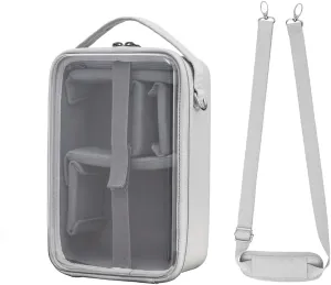 Visible Camera Bag Transparent Camera Photo Bag Case Splashproof Handbag Anti-Scratch Multi-functional Camera Shoulder Bag for Action Camera Series for Pocket 3/GoPro/Insta360 Camera