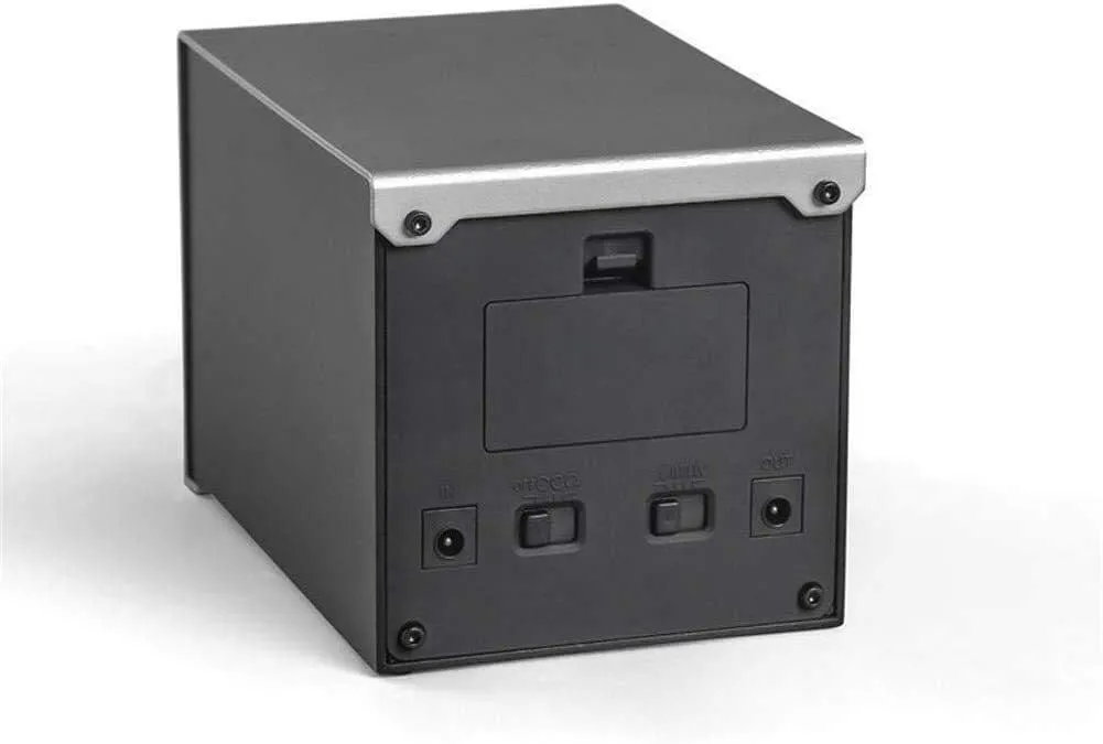 Watch Winder Box Automatic Watch Winder Box Watch Winder for 1 Watch Alloy Display Deluxe Silent Motor Antimagnetic Wood Box 2 Power Supply Mode-18.5×11.2×11.4CM(Silver)