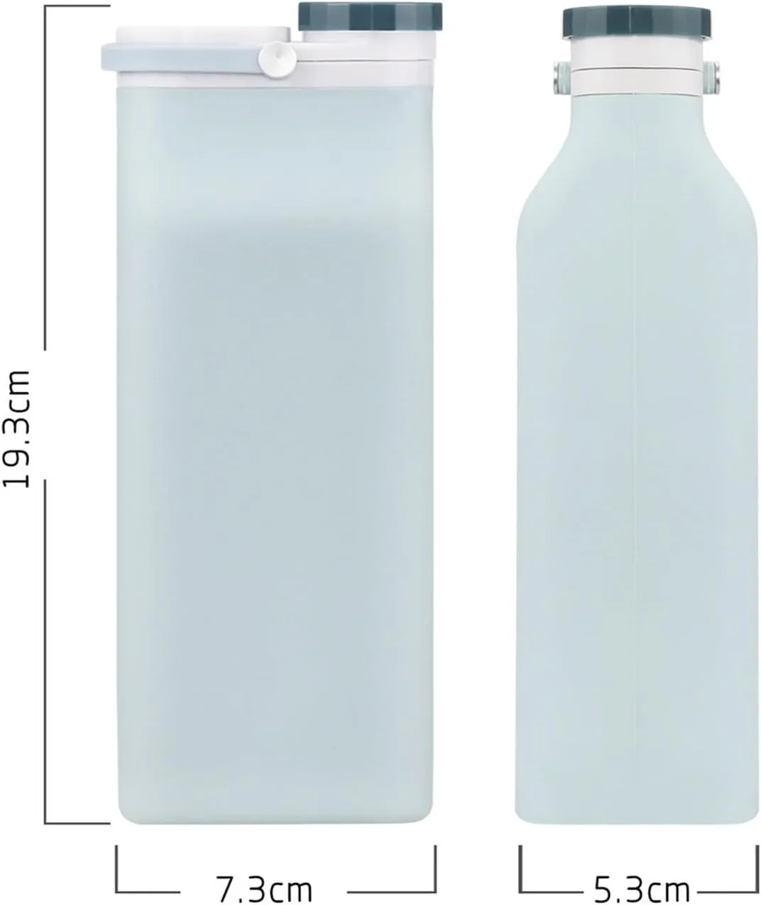 Water Bottle Sports Water Bottles Outdoorsy Squeeze Water Bag Water Drinking Bottle Collapsible Water Bottles Travel Water Bottle(Black)