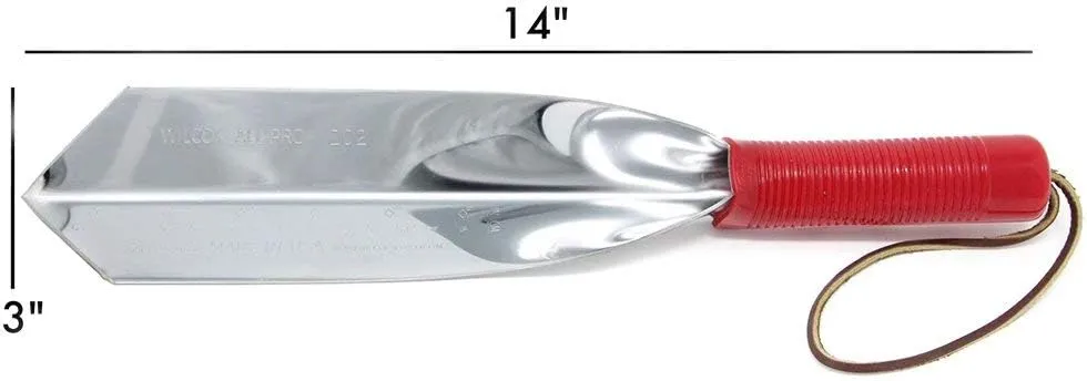 Wilcox All-Pro Garden Tools 202S 14" All-Pro Trowel for Gardening