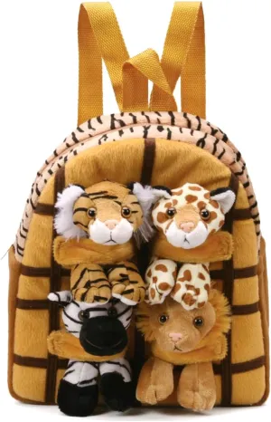 Wild Animal Backpack 11" by Unipak
