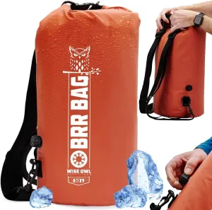 Wise Owl Outfitters Backpack Cooler - Insulated, Leakproof & Waterproof Cooler Bag for Camping, Kayak, Hiking, Picnic and Beach - 20L and 30L