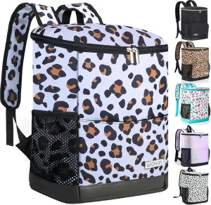 Wolka Cooler Backpack 30 Cans,Portable Backpack Coolers Insulated Leak Proof,Waterproof Soft Sided Cooler Bag for Travel,Beach,Camping,Picnic,Lunch Backpack for Women
