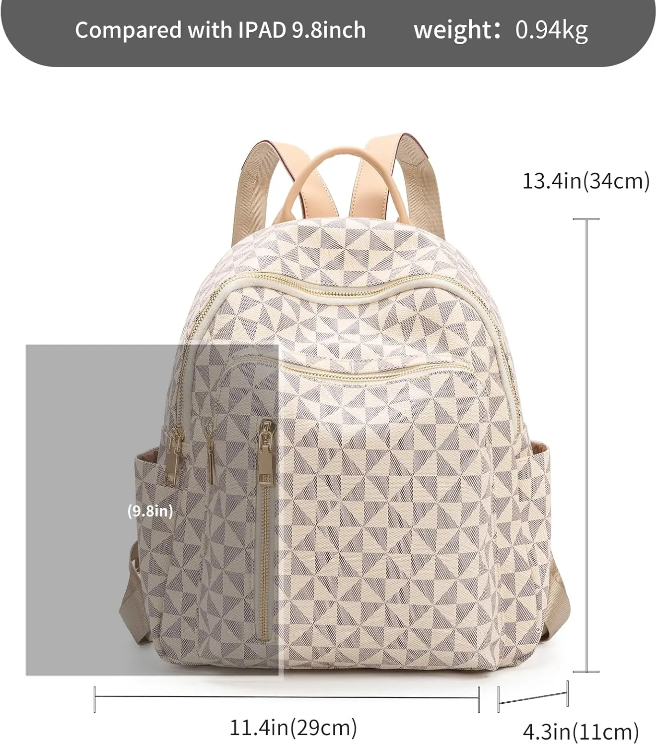 Womens Backpack Purse Leather Anti-theft Large Fashion Designer Travel Backpack Bag Men's Backpack Shoulder Bags