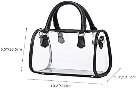 Women's Transparent Handbag Plastic Ladies PVC Wallet