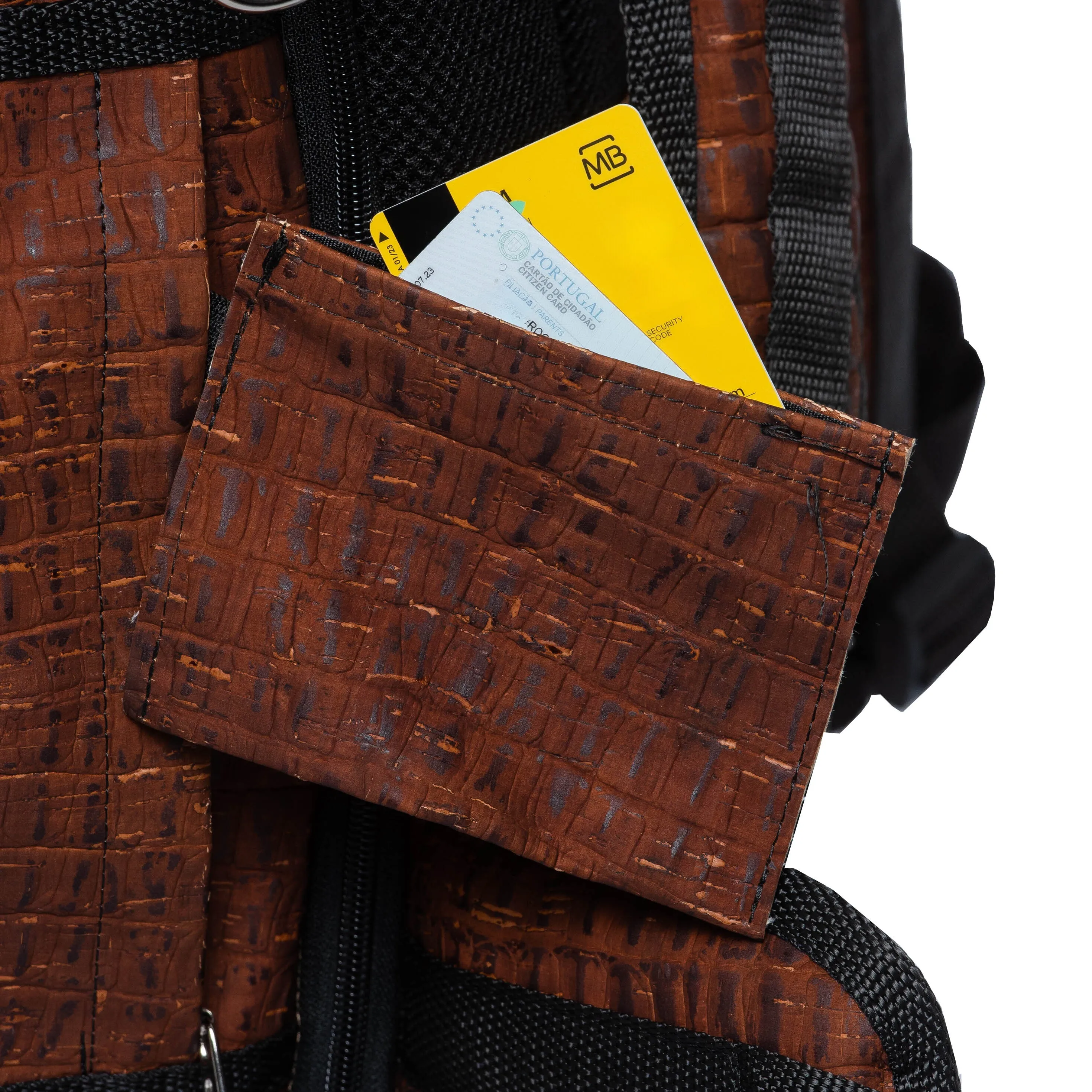 Xplorer Vegan Backpack for travel croco