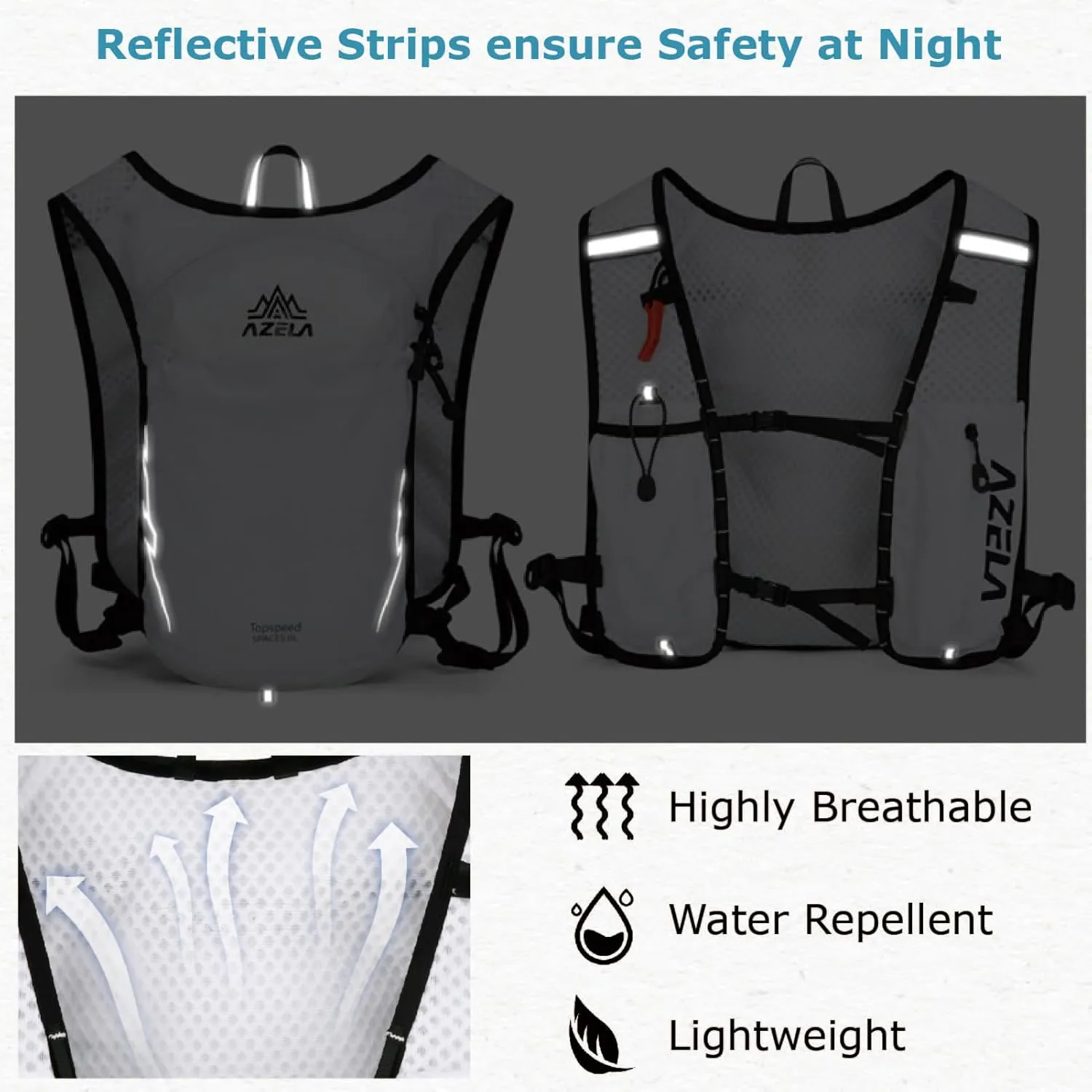 YAPJEB Lightweight Hydration Backpack