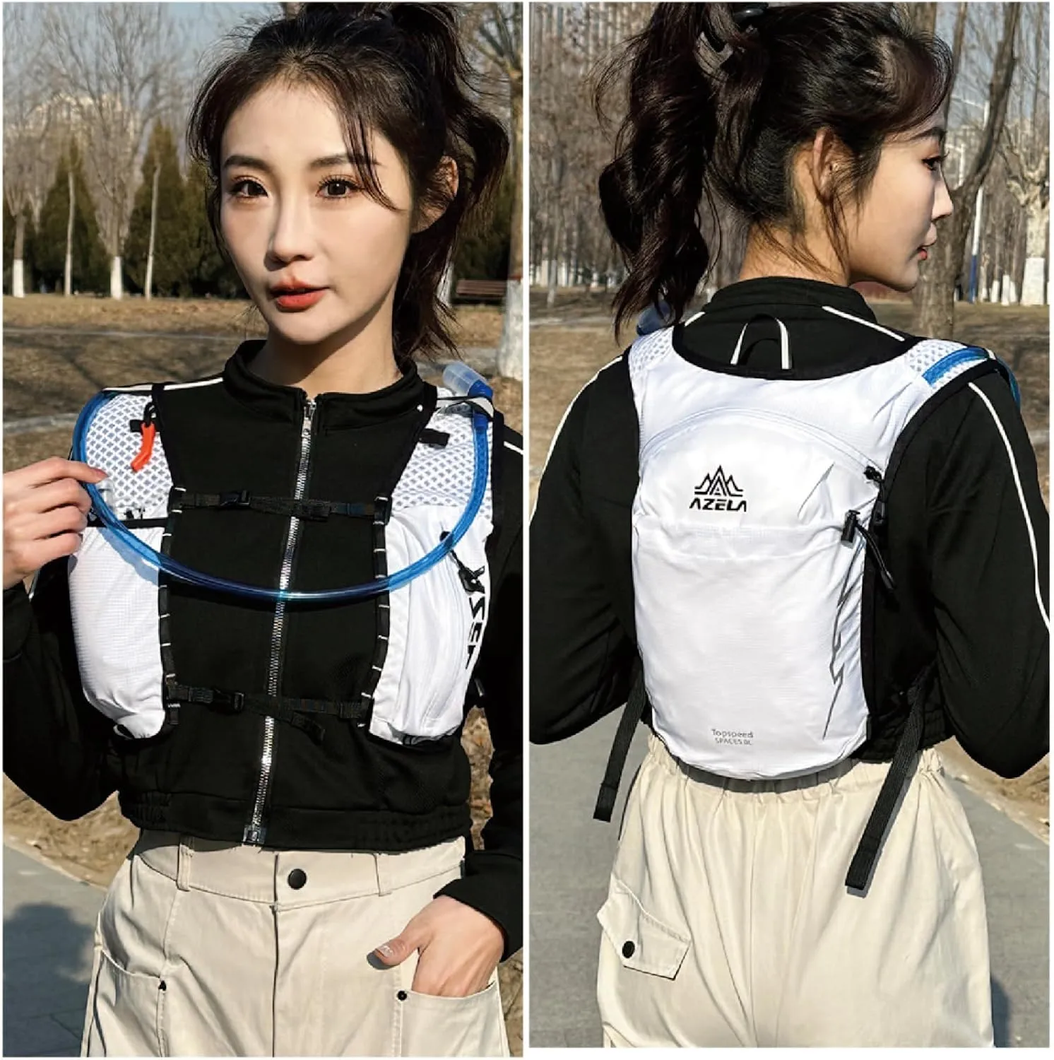 YAPJEB Lightweight Hydration Backpack