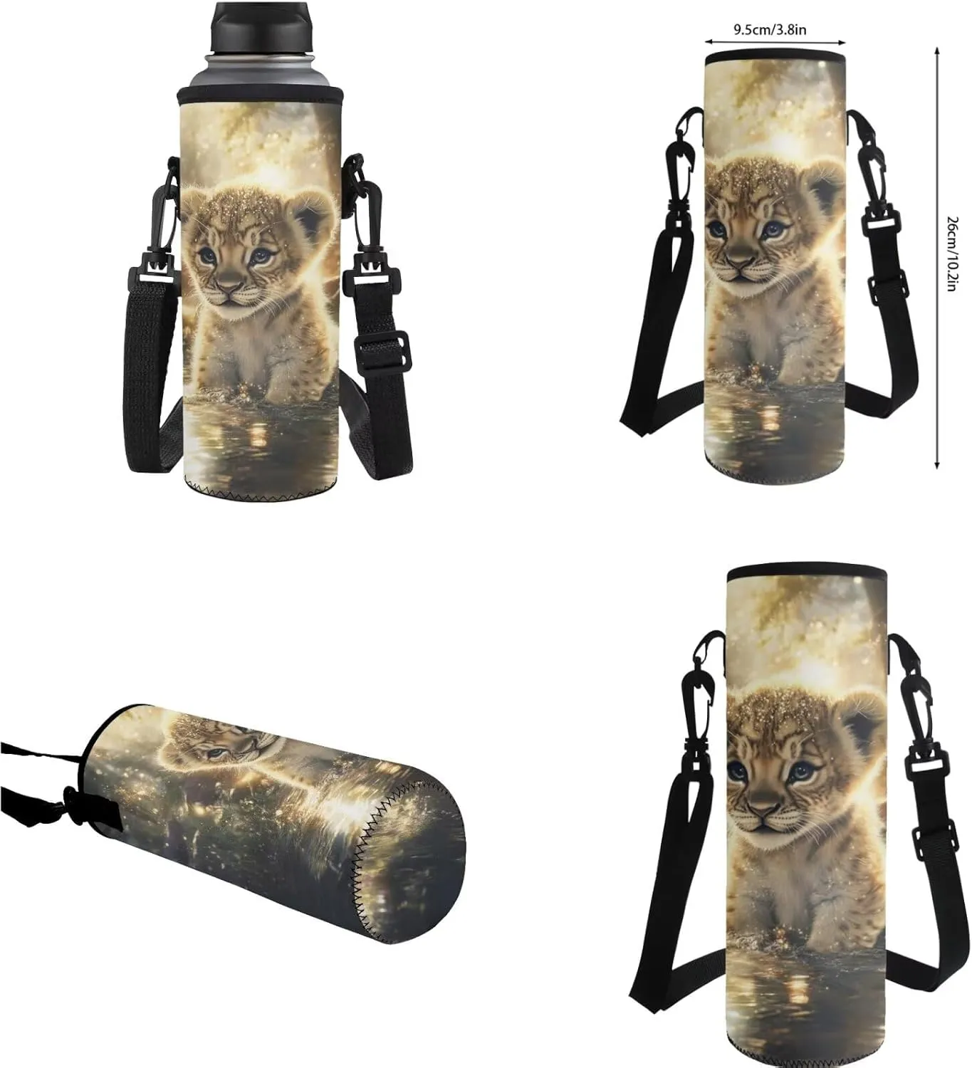 YEXIATODO Baby Leopard Backpack and Lunch Bag Set for Girls School Bags for Students 12-14 Middle Elementary Kids Backpack Bookbag for Teen Girls Teen Boys School Supplies