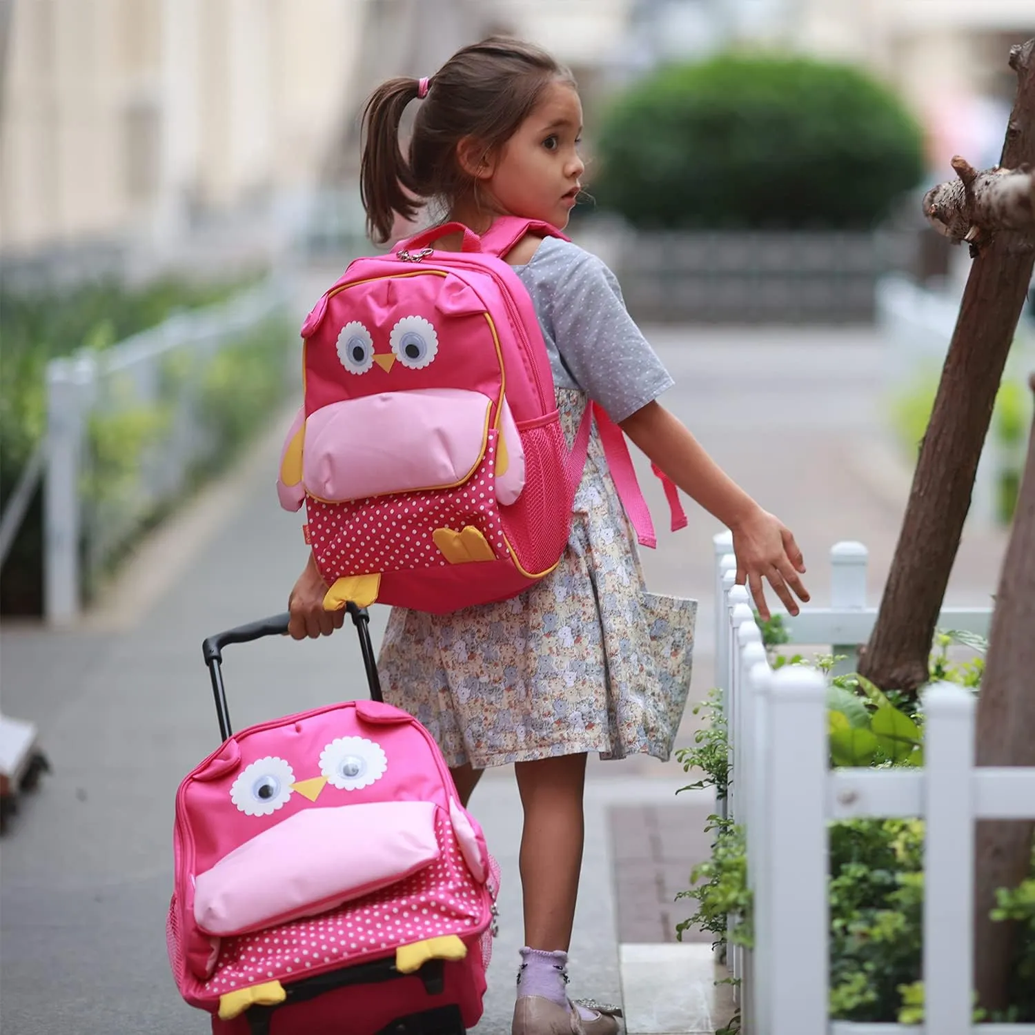 Yodo Little Kids School Bag Pre-K Toddler Backpack - Name Tag and Chest Strap
