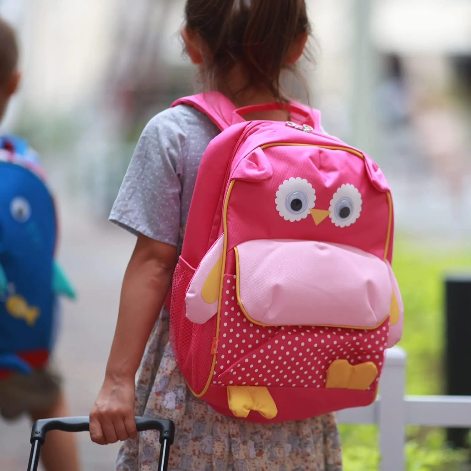 Yodo Little Kids School Bag Pre-K Toddler Backpack - Name Tag and Chest Strap