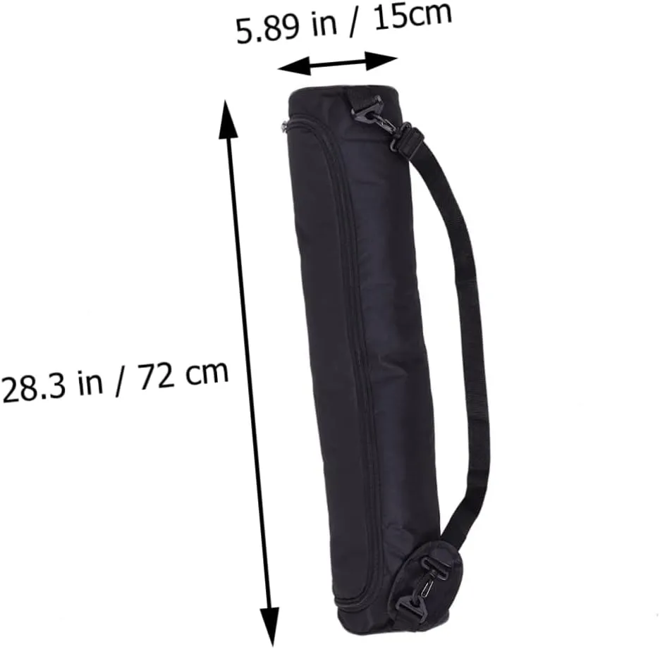 Yoga Bag Crossbody Full-zip Yoga Mat Carrier Pilates Mat Holder Yoga Carry Bag Pilates Mat Sling Bag Cross Body Sling Single Shoulder Bag Diagonal Span Canvas Carrying Bag