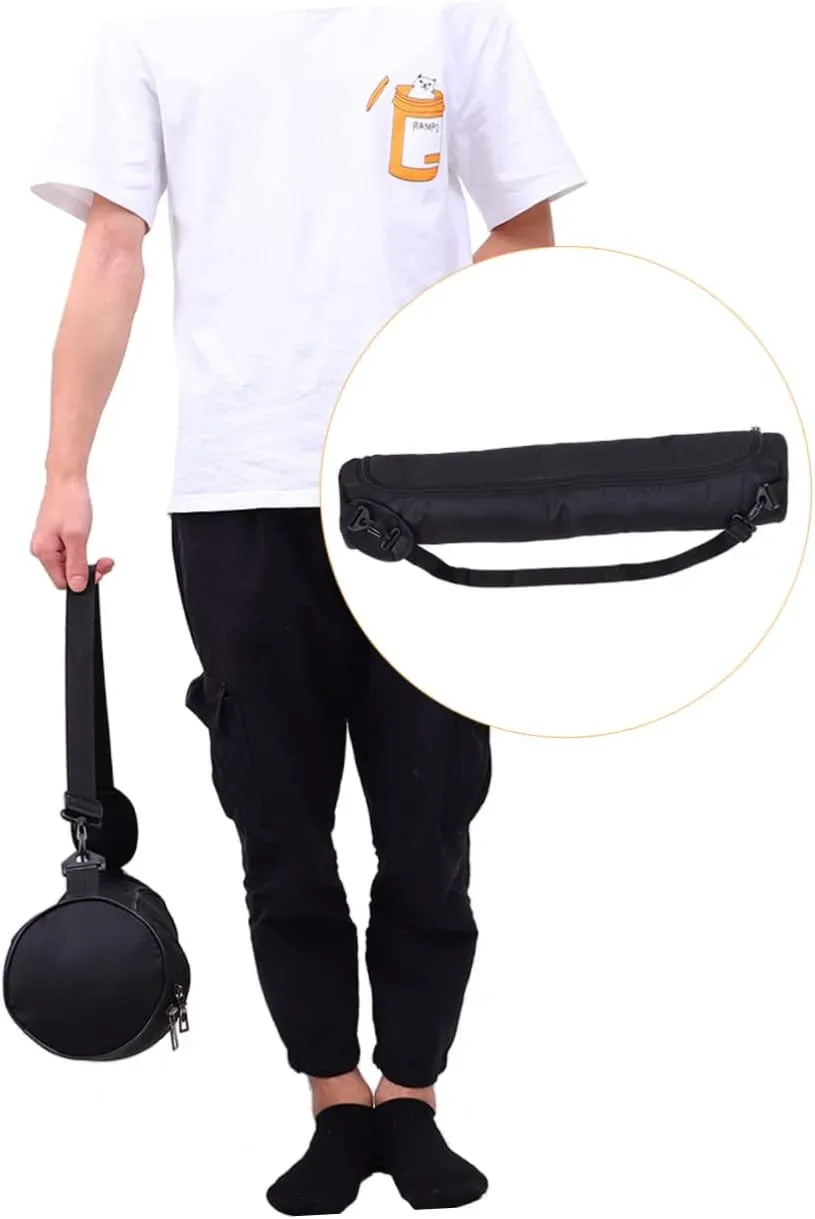 Yoga Bag Crossbody Full-zip Yoga Mat Carrier Pilates Mat Holder Yoga Carry Bag Pilates Mat Sling Bag Cross Body Sling Single Shoulder Bag Diagonal Span Canvas Carrying Bag