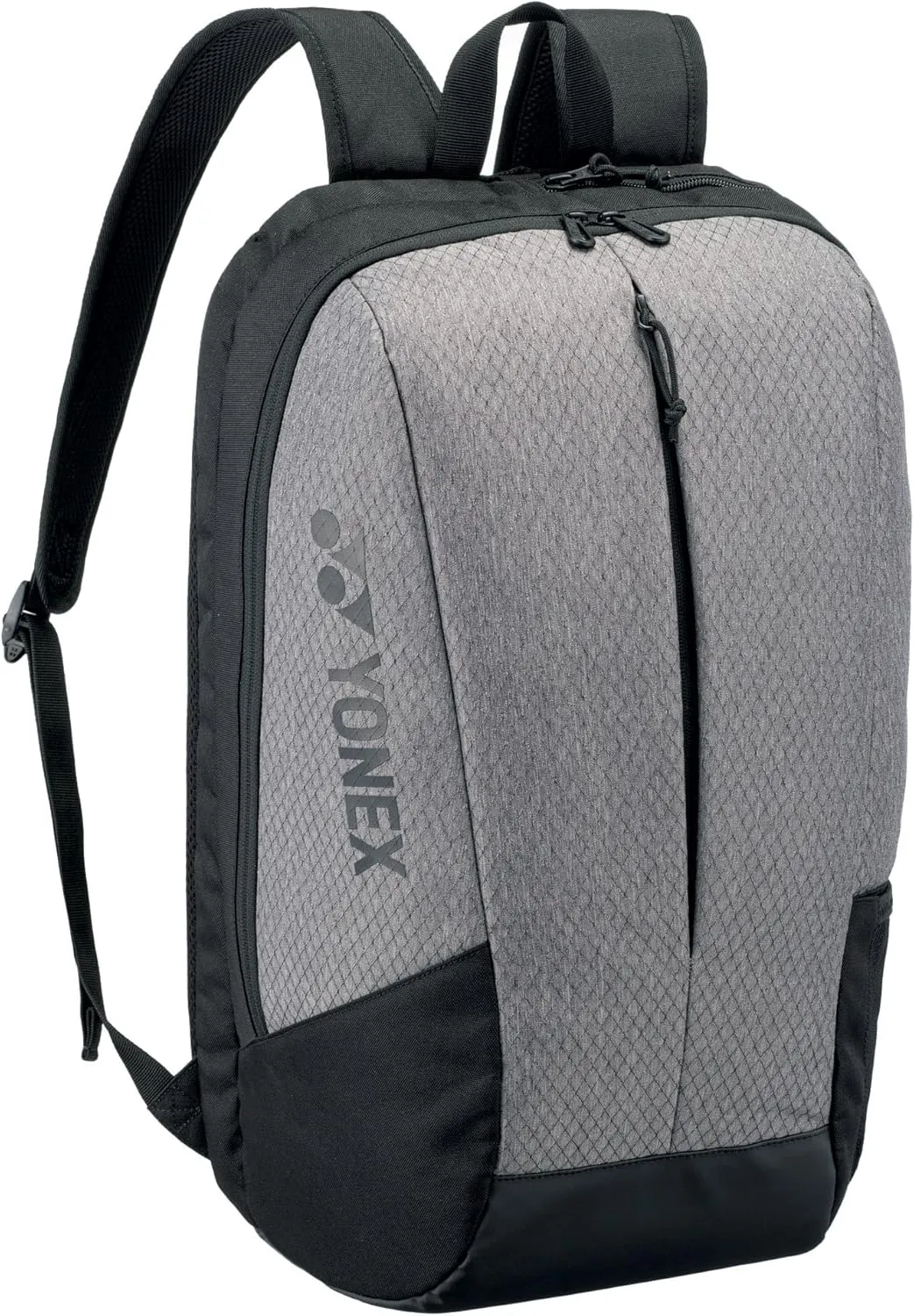 YONEX Team Backpack with YKK Zippers & Multiple Storage Compartments - Durable Lightweight Tennis Backpack, 28L Capacity, Gray/Black