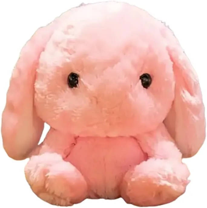 Zealous 20in Lovely Kawaii Lolita Rabbit Plush Backpack Stuffed Animal Toy Plushie (Pink)