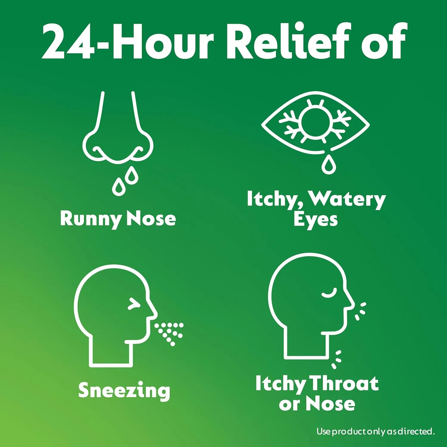 Zyrtec 24 Hour Allergy Relief Tablets, Allergy Medicine with 10 mg Cetirizine HCl per Antihistamine Tablet for Allergies, On-The-Go Relief, Individual Travel Pouches, 14 ct, (14 x 1 ct)